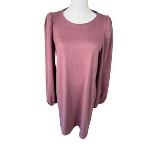 Nine West Puff Sleeve Mini Sweater Dress US Women's L